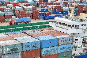 Port Foreign Trade Cargo Throughput Growth in China