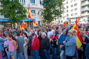 Demonstration Against Amnesty In Spain