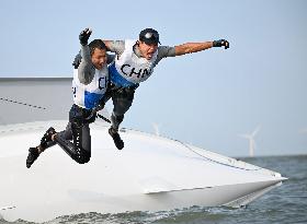 (SP)CHINA-NINGBO-ASIAN GAMES-SAILING-MEN'S SKIFF(CN)