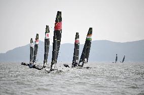 (SP)CHINA-NINGBO-ASIAN GAMES-SAILING-MEN'S SKIFF(CN)