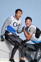 (SP)CHINA-NINGBO-ASIAN GAMES-SAILING-MEN'S SKIFF(CN)