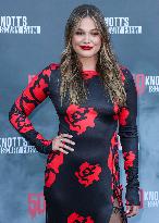 Knott's Scary Farm 50th Anniversary Celebrity Black Carpet