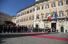 Late Italian President Napolitano Non-Religious State Funeral - Rome