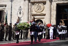 Late Italian President Napolitano Non-Religious State Funeral - Rome