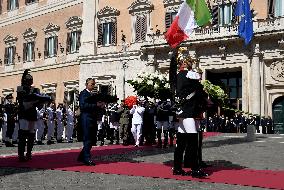 Late Italian President Napolitano Non-Religious State Funeral - Rome