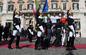 Late Italian President Napolitano Non-Religious State Funeral - Rome