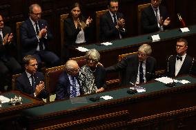 Late Italian President Napolitano Non-Religious State Funeral - Rome