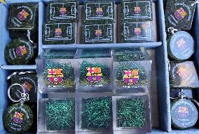 FC Barcelona has put the Camp Nou grass up for sale