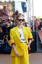 Jessica Chastain Arrived To San Sebastián During The 71st San Sebastian International Film Festival