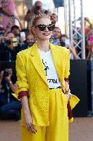 Jessica Chastain Arrived To San Sebastián During The 71st San Sebastian International Film Festival