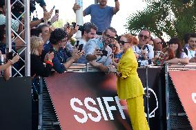 Jessica Chastain Arrived To San Sebastián During The 71st San Sebastian International Film Festival