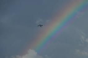 Rainbow And Flight