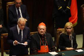 Late Italian President Napolitano Non-Religious State Funeral - Rome