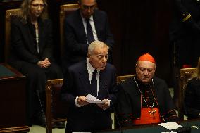 Late Italian President Napolitano Non-Religious State Funeral - Rome