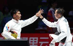 (SP)CHINA-HANGZHOU-ASIAN GAMES-FENCING(CN)