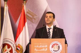 Egyptian National Elections Authority News Conference