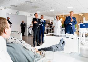 King Willem-Alexander At Opening of Tergooi Hospital - Hilversum
