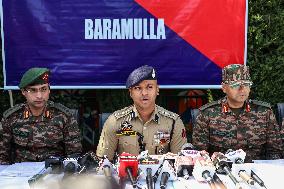 Terror Module Busted In Baramulla; Police