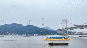 Transmission Project Yangtze River Crossing Line Change in Zhenjiang