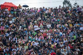 Bullfight in Congjiang