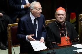 The State Funeral For Giorgio Napolitano, Italy's Former President