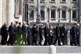 The State Funeral For Giorgio Napolitano, Italy's Former President
