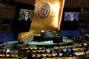 United Nations 78th General Assembly In New York City