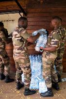 600000 liters of bottled water distribued In Mayotte