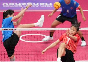 (SP)CHINA-JINHUA-ASIAN GAMES-SEPAKTAKRAW(CN)