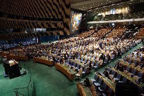 United Nations 78th General Assembly In New York City