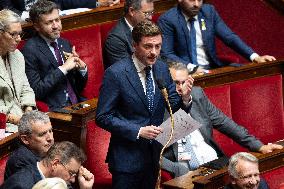 Questions to the goverment at the National Assembly - Paris