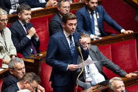 Questions to the goverment at the National Assembly - Paris