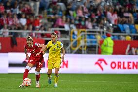 Ukraine 1-2 Poland in Women's Nations League match