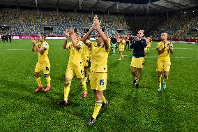 Ukraine 1-2 Poland in Women's Nations League match