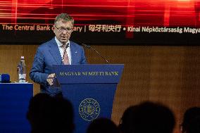 HUNGARY-BUDAPEST-BRI-SEMINAR-NATIONAL BANK GOVERNOR