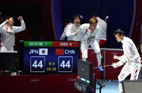 (SP)CHINA-HANGZHOU-ASIAN GAMES-FENCING(CN)