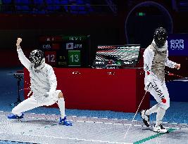 (SP)CHINA-HANGZHOU-ASIAN GAMES-FENCING(CN)
