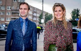 Queen Maxima Meets Initiatives Against Loneliness - Amsterdam