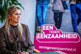 Queen Maxima Meets Initiatives Against Loneliness - Amsterdam