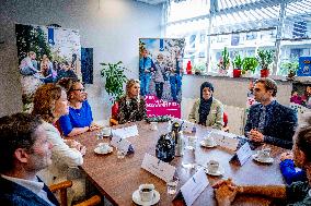 Queen Maxima Meets Initiatives Against Loneliness - Amsterdam