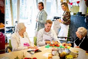 Queen Maxima Meets Initiatives Against Loneliness - Amsterdam