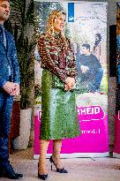 Queen Maxima Visits A Community Center - Amsterdam