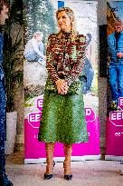 Queen Maxima Visits A Community Center - Amsterdam