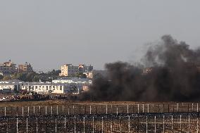 ISRAEL-GAZA BORDER-CLASH