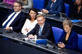 Question Time in German Bundestag