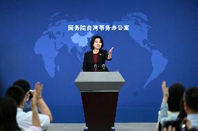 CHINA-BEIJING-STATE COUNCIL-TAIWAN AFFAIRS-PRESS CONFERENCE (CN)