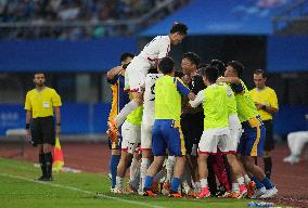 (SP)CHINA-JINHUA-ASIAN GAMES-FOOTBALL (CN)