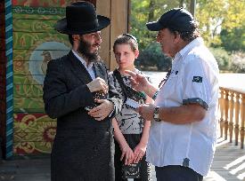 Memorial for Jews killed in 1941 mass shootings in Kyiv