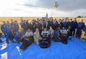 NASA Astronauts Return To Earth After One Year In Space - Kazakhstan