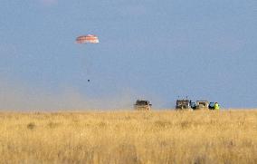 NASA Astronauts Return To Earth After One Year In Space - Kazakhstan